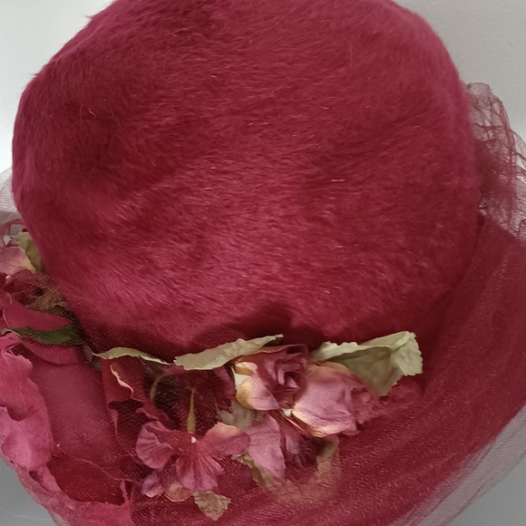 VINTAGE GREVI FIRENZE RABBIT FUR BUCKET HAT - Picture 7 of 15